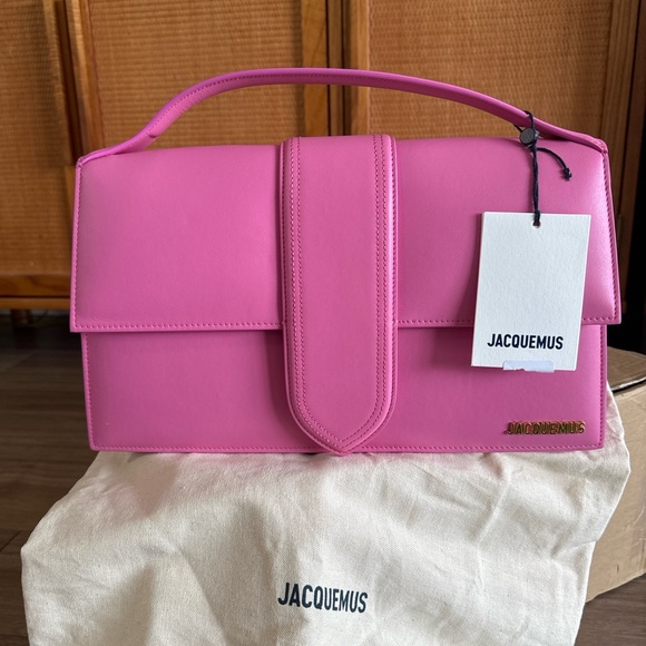 Jacquemus Handbags - Authentic Jacquemus Le Bambinou Leather Top-Handle Bag **No original strap**